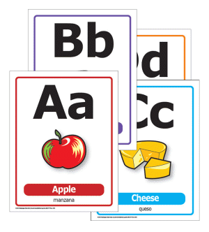 Alphabet Food Cards